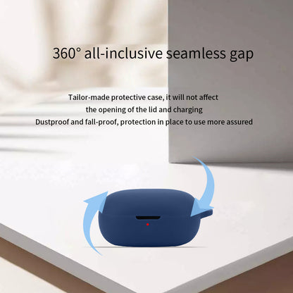 For Anker Soundcore R50i Anti-scratch Protective Sleeve Bluetooth Earphone Silicone Case with Buckle
