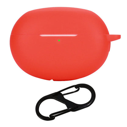 Silicone Case for Realme Buds Air 5 Pro Bluetooth Earphone Charging Bin Protective Sleeve with Buckle