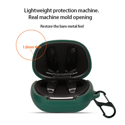 For EDIFIER NeoBuds Pro2 Silicone Case Bluetooth Earphone Charging Bin Anti-scratch Sleeve with Buckle
