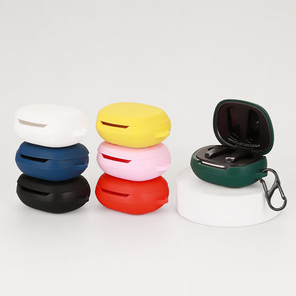 For EDIFIER NeoBuds Pro2 Silicone Case Bluetooth Earphone Charging Bin Anti-scratch Sleeve with Buckle