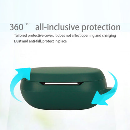 For EDIFIER NeoBuds Pro2 Silicone Case Bluetooth Earphone Charging Bin Anti-scratch Sleeve with Buckle