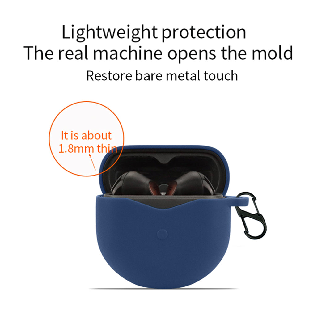 For SoundPEATS Air4 Bluetooth Earphone Silicone Case Dust-proof Protective Sleeve with Buckle