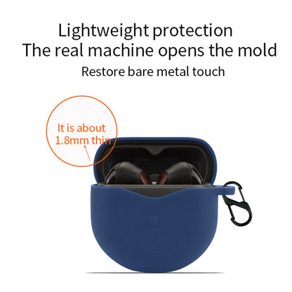 For SoundPEATS Air4 Bluetooth Earphone Silicone Case Dust-proof Protective Sleeve with Buckle