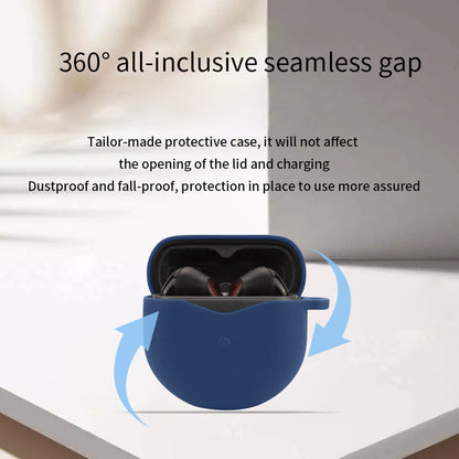 For SoundPEATS Air4 Bluetooth Earphone Silicone Case Dust-proof Protective Sleeve with Buckle