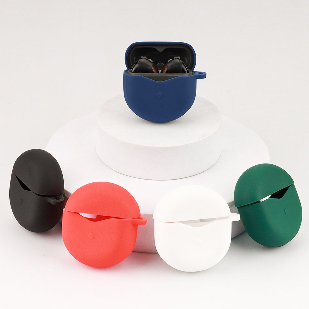 For SoundPEATS Air4 Bluetooth Earphone Silicone Case Dust-proof Protective Sleeve with Buckle