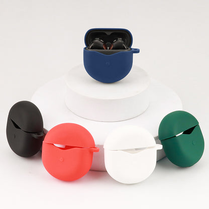 For SoundPEATS Air4 Bluetooth Earphone Silicone Case Dust-proof Protective Sleeve with Buckle