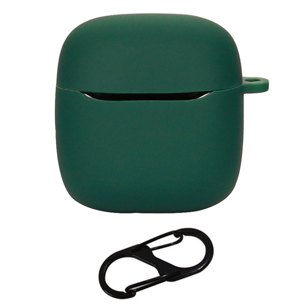 For JBL TOUR PRO+TWS Bluetooth Earphone Anti-drop Protective Sleeve Silicone Case with Buckle