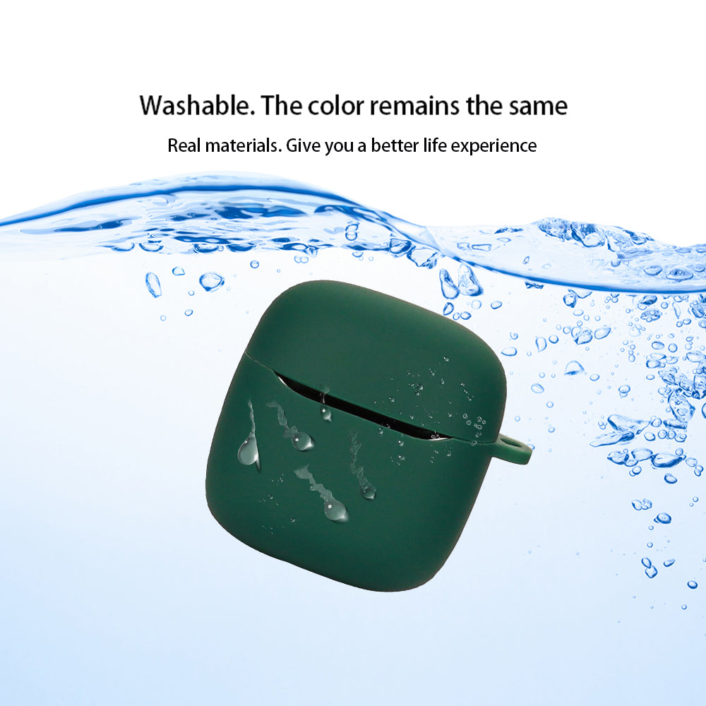 For JBL TOUR PRO+TWS Bluetooth Earphone Anti-drop Protective Sleeve Silicone Case with Buckle