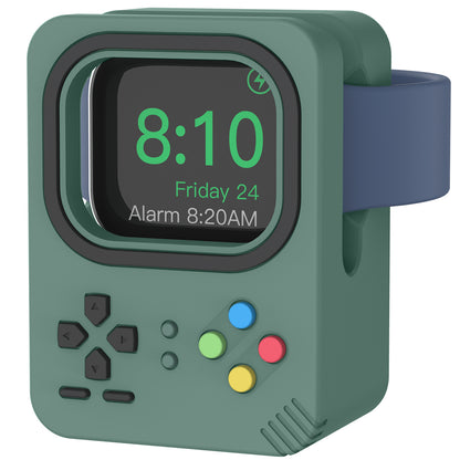 AHASTYLE DD-05 Charging Stand Compatible with Apple Watch Silicone Charging Holder Dock Station