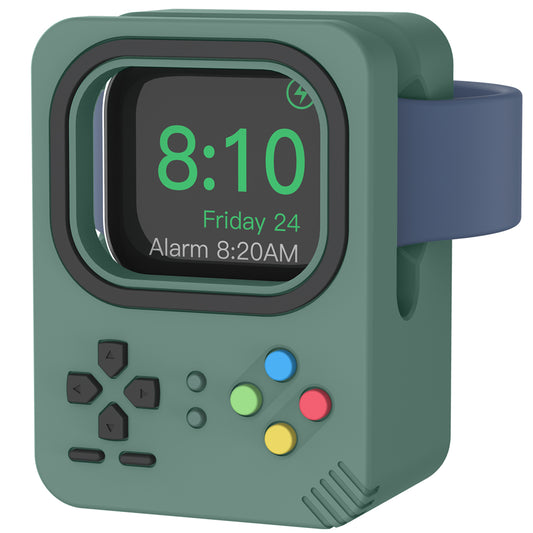 AHASTYLE DD-05 Charging Stand Compatible with Apple Watch Silicone Charging Holder Dock Station