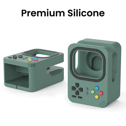 AHASTYLE DD-05 Charging Stand Compatible with Apple Watch Silicone Charging Holder Dock Station