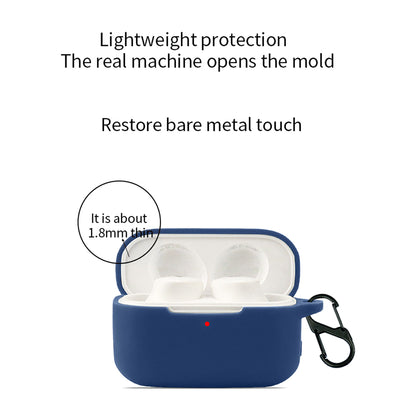 For EDIFIER TWS1 ANC Bluetooth Earphone Silicone Case Anti-drop Earbud Cover with Buckle