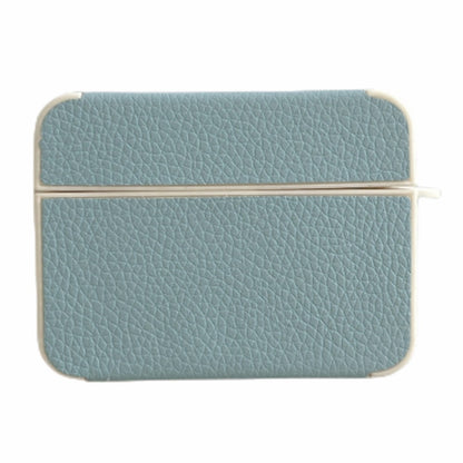 For Apple AirPods Pro Litchi Texture Protective Case PU Leather TPU Earbuds Charging Case Cover