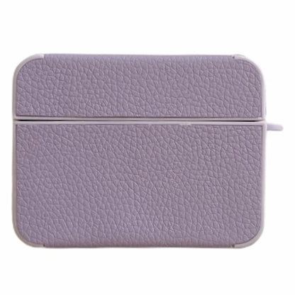 For AirPods Pro 2 Charging Case Cover Litchi Texture PU Leather TPU Shockproof Case