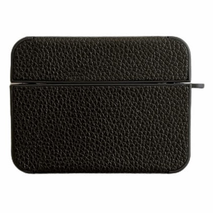 For Apple AirPods 3 Litchi Texture PU Leather TPU Case Bluetooth Headset Charging Case Cover