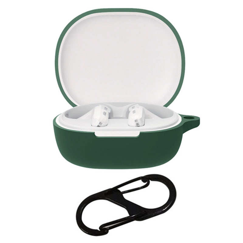 For Xiaomi Air 3 SE Bluetooth Earphone Silicone Protective Case Anti-drop Earbud Cover with Buckle