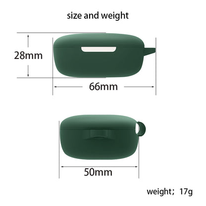 For Xiaomi Air 3 SE Bluetooth Earphone Silicone Protective Case Anti-drop Earbud Cover with Buckle