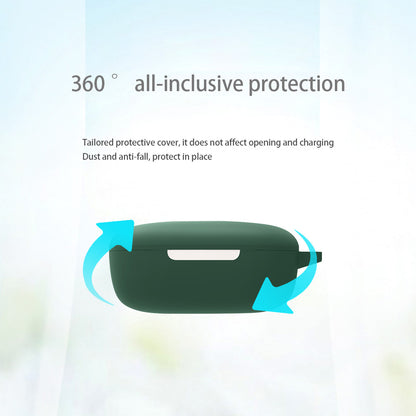 For Xiaomi Air 3 SE Bluetooth Earphone Silicone Protective Case Anti-drop Earbud Cover with Buckle