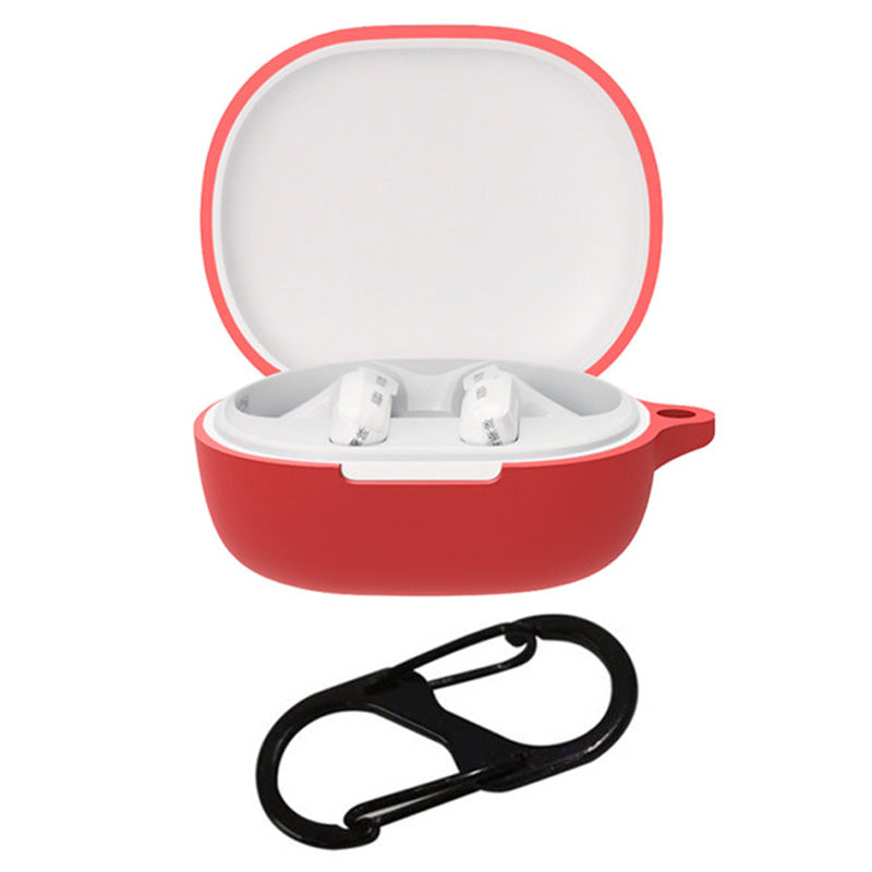 For Xiaomi Air 3 SE Bluetooth Earphone Silicone Protective Case Anti-drop Earbud Cover with Buckle