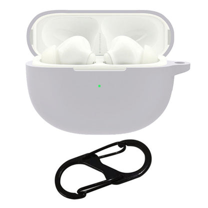 For OPPO Enco X Bluetooth Earphone Silicone Case Protective Earbud Cover with Buckle