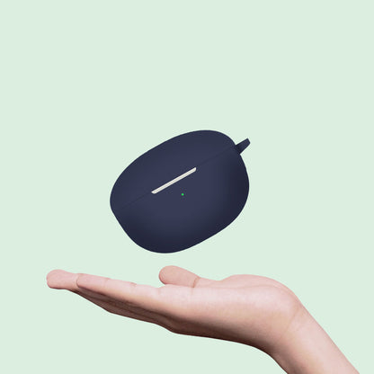 For OPPO Enco X Bluetooth Earphone Silicone Case Protective Earbud Cover with Buckle