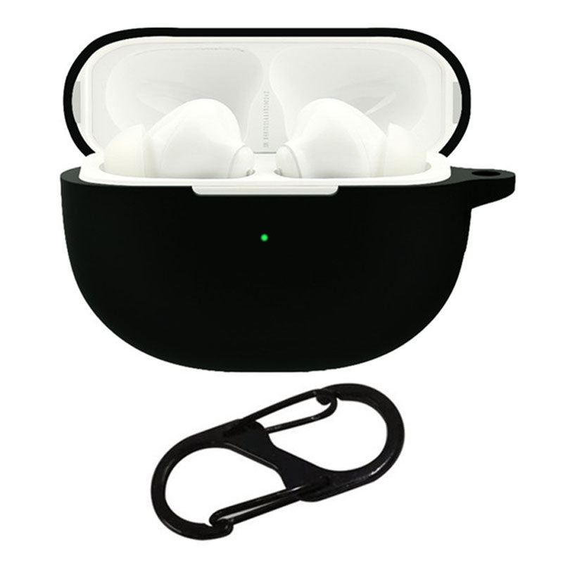 For OPPO Enco X Bluetooth Earphone Silicone Case Protective Earbud Cover with Buckle