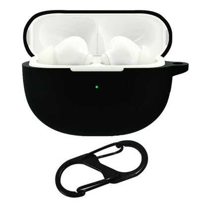For OPPO Enco X Bluetooth Earphone Silicone Case Protective Earbud Cover with Buckle