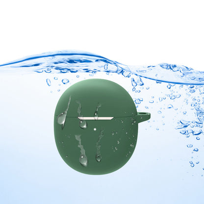 For OPPO Enco R Bluetooth Earphone Silicone Cover Anti-drop Protective Case with Buckle