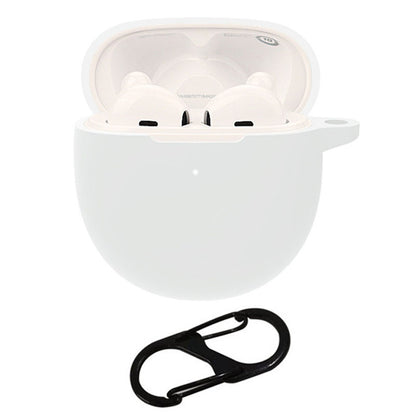 For OPPO Enco R Bluetooth Earphone Silicone Cover Anti-drop Protective Case with Buckle