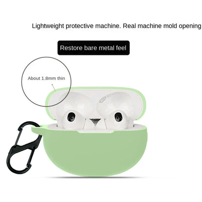 Bluetooth Earphone Silicone Case for OPPO Enco X2 , Anti-scratch Earbud Cover with Buckle