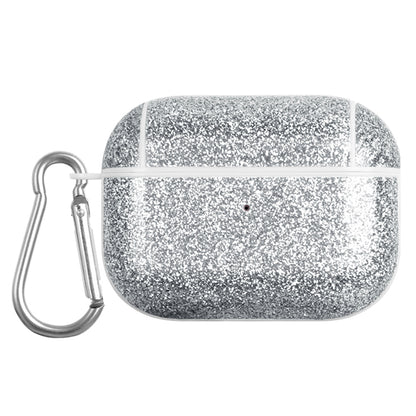 For Apple AirPods Pro Charging Case Cover Glitter TPU+PU Protective Headset Case