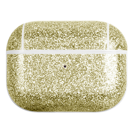 For AirPods Pro (Gen 2) (USB-C) / Pro 2 Charging Case Cover Bluetooth Earbuds Glitter PU+TPU Protective Case