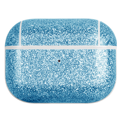 For AirPods Pro (Gen 2) (USB-C) / Pro 2 Charging Case Cover Bluetooth Earbuds Glitter PU+TPU Protective Case