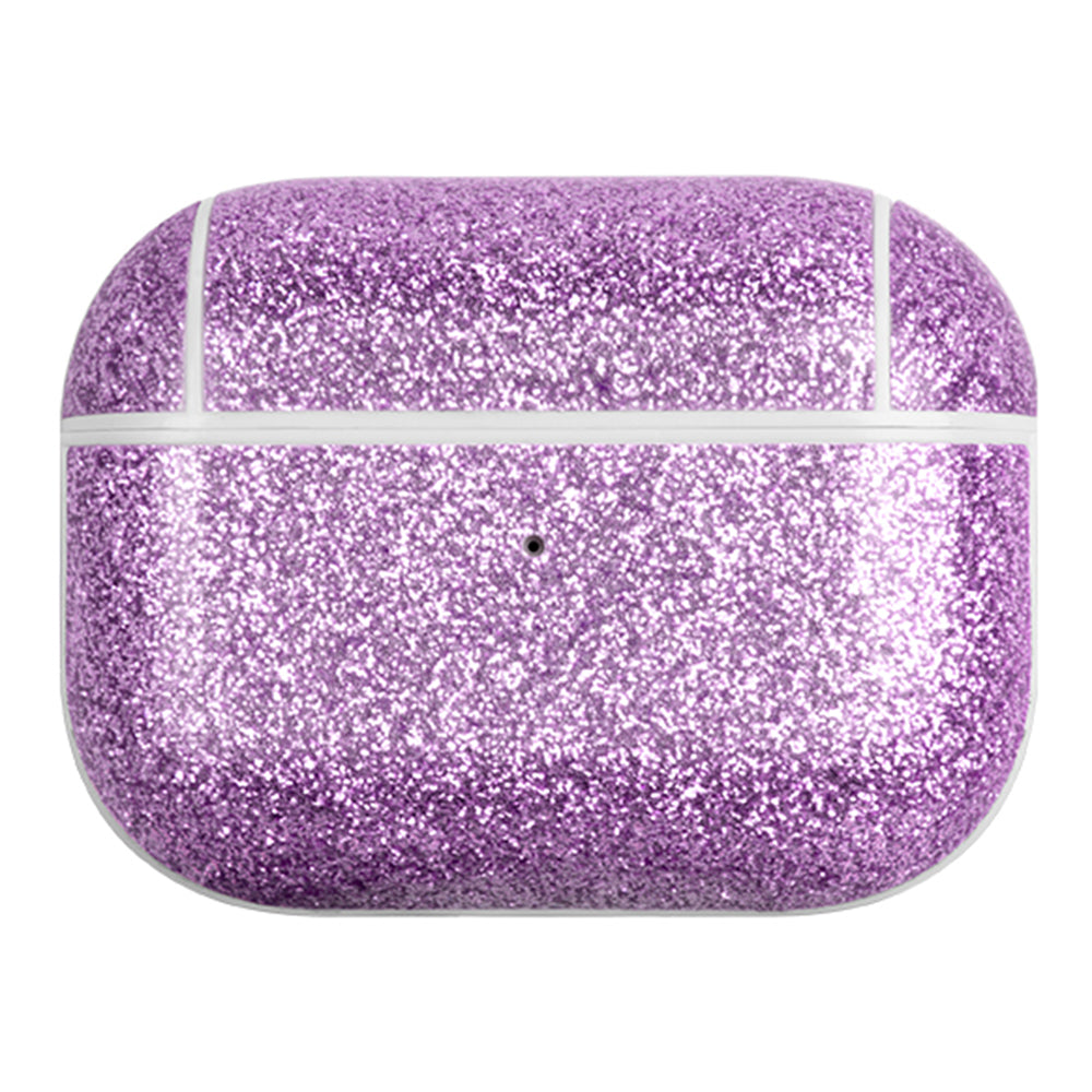For AirPods Pro (Gen 2) (USB-C) / Pro 2 Charging Case Cover Bluetooth Earbuds Glitter PU+TPU Protective Case