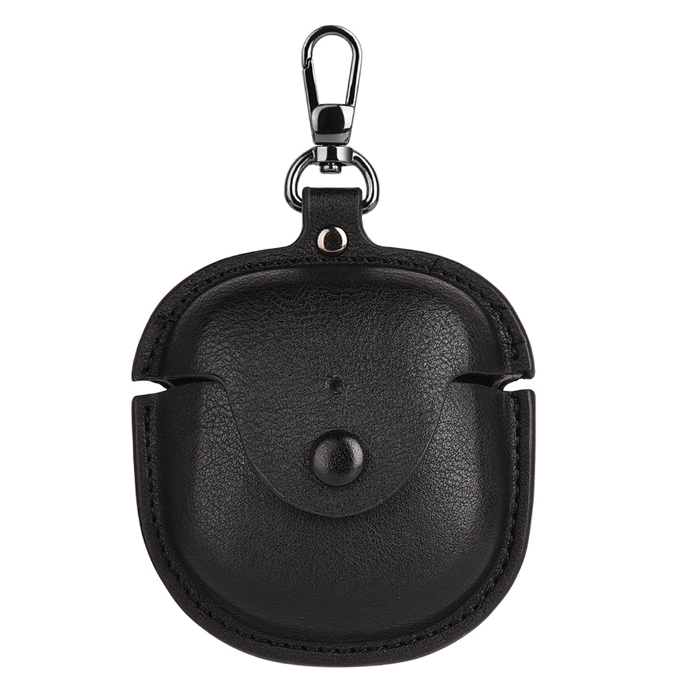 PU Leather Case for Bose QuietComfort Earbuds II Bluetooth Earphone Drop-proof Cover with Key Holder