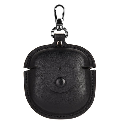 PU Leather Case for Bose QuietComfort Earbuds II Bluetooth Earphone Drop-proof Cover with Key Holder