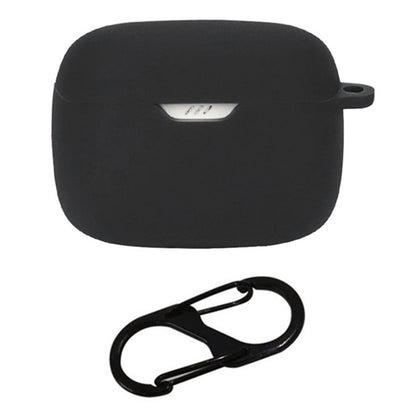For JBL Tune Beam Silicone Protective Cover Bluetooth Earphone Sleeve with Anti-lost Buckle