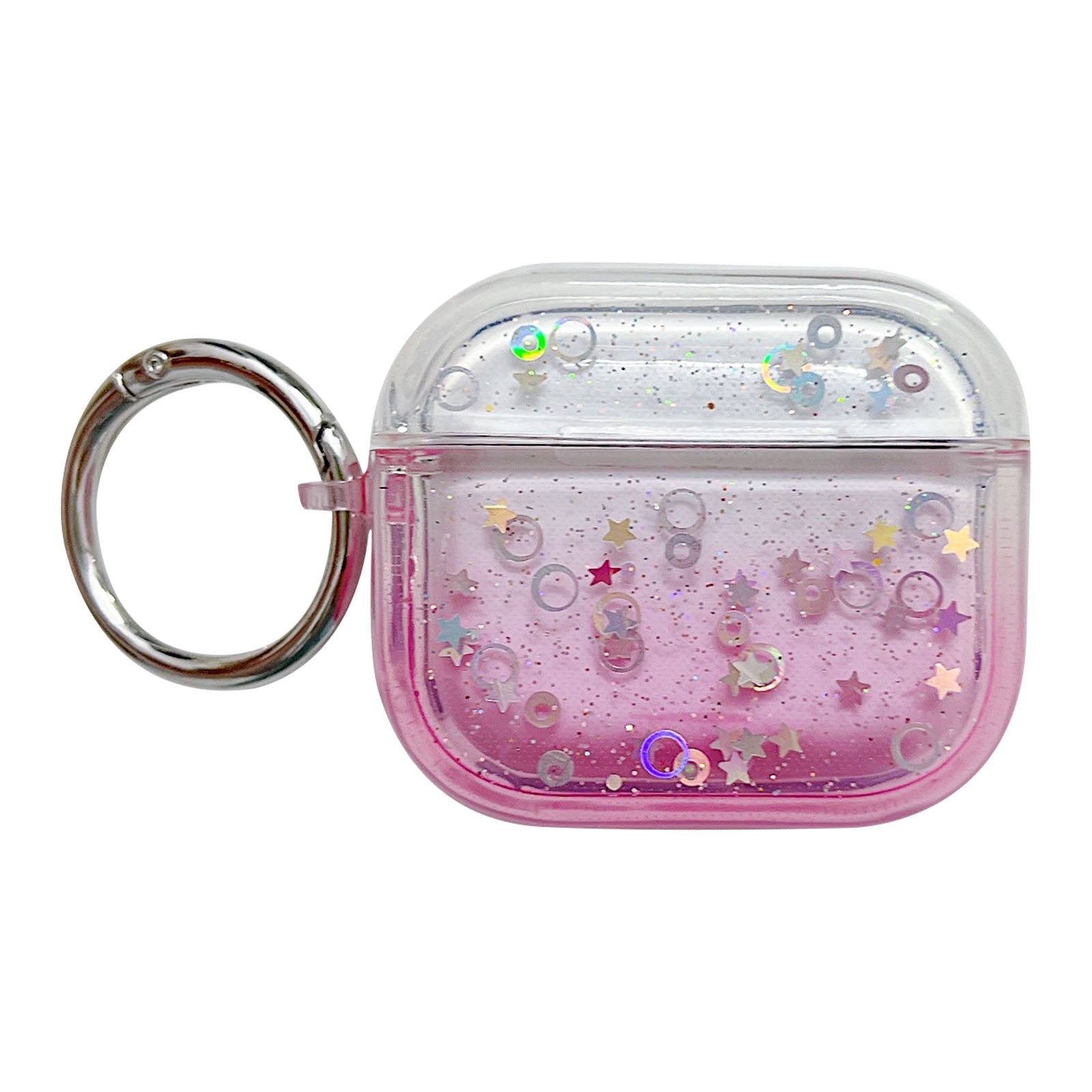 For Apple AirPods 3 Bluetooth Earphone PC Protective Cover Cute Glitter Anti-drop Case