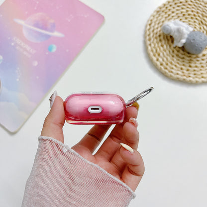 For Apple AirPods 3 Bluetooth Earphone PC Protective Cover Cute Glitter Anti-drop Case