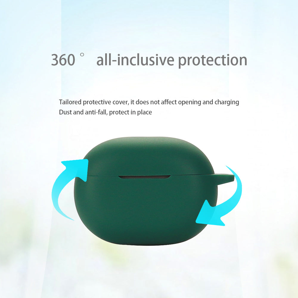 For SoundPEATS Engine 4 Headphone Anti-dust Sleeve Silicone Cover with Anti-lost Buckle