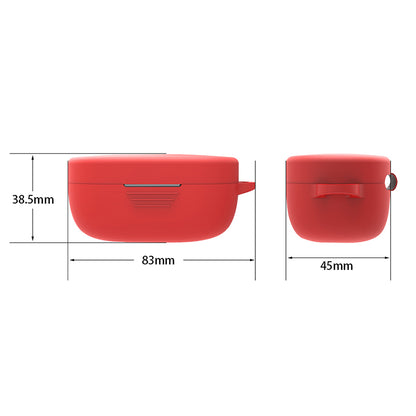 Soft Earphone Cover for SoundPEATS H1 / Truengine 3 SE Silicone Shell Protector with Anti-lost Buckle