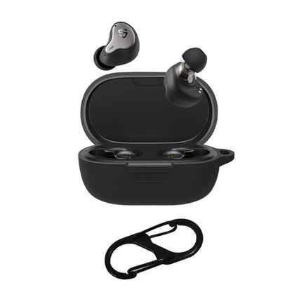 Soft Earphone Cover for SoundPEATS H1 / Truengine 3 SE Silicone Shell Protector with Anti-lost Buckle