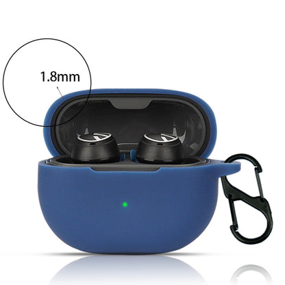 For SoundPEATS Mini Pro HS Bluetooth Earphone Soft Silicone Anti-drop Cover with Anti-lost Buckle