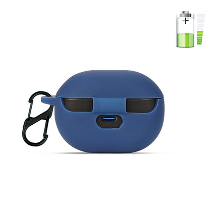 For SoundPEATS Mini Pro HS Bluetooth Earphone Soft Silicone Anti-drop Cover with Anti-lost Buckle