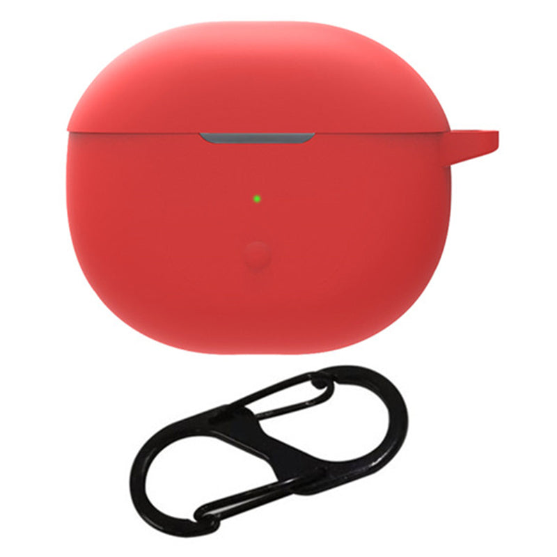 For SoundPEATS Air3-Deluxe Bluetooth Earphone Silicone Case Anti-scratch Cover with Anti-lost Buckle