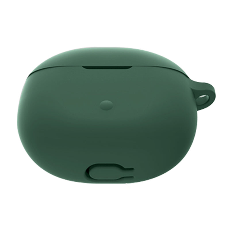 For SoundPEATS Air3-Deluxe Bluetooth Earphone Silicone Case Anti-scratch Cover with Anti-lost Buckle