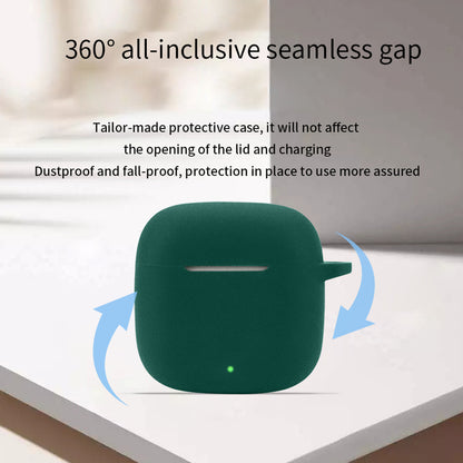 Dustproof Silicone Cover for Huawei FreeBuds SE 2 Bluetooth Earphone Protector Case with Anti-lost Buckle