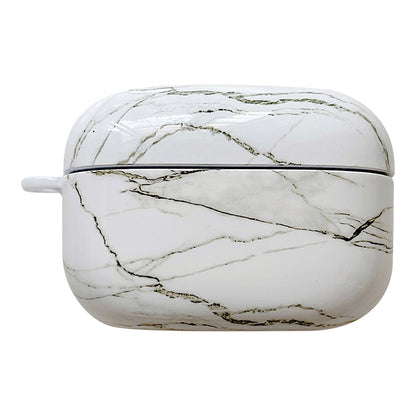 For Sony LinkBuds S Marble Pattern Bluetooth Earphone Anti-drop PC Case Protective Cover