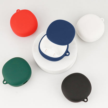 For iFLYBUDS Nano+ Bluetooth Earphone Cover Silicone Dustproof Case with Anti-lost Buckle