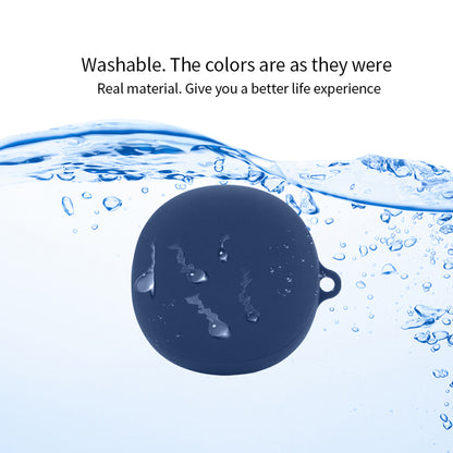 For iFLYBUDS Nano+ Bluetooth Earphone Cover Silicone Dustproof Case with Anti-lost Buckle